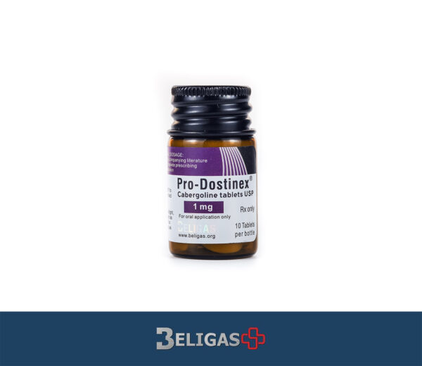 Cabergoline 1 mg x 10 tabs